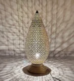 Moroccan brass table lamps Handcrafted brass lamps Moroccan table lighting Brass desk lamps Moroccan-style lamps Bohemian brass lamps Antique Moroccan lamps Decorative brass table lamps Artisan brass lamps Vintage Moroccan lighting Moroccan bedside lamps Intricate brass lamps Moroccan accent lighting Brass lantern table lamps Traditional Moroccan lamps