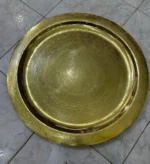 Moroccan brass tray Handcrafted brass tray Moroccan decor Brass serving tray Decorative brass tray Moroccan tea tray Bohemian style tray Engraved brass tray Vintage brass tray Brass coffee table tray Moroccan home accessories Brass platter Moroccan artisan tray Traditional brass tray Brass tray centerpiece