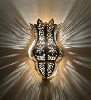 Moroccan Brass Lamp