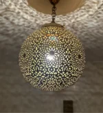Copper Ceiling Lamp moroccan lamps moroccan style lamps Handcrafted brass chandelier Moroccan brass chandelier Brass ceiling light fixture Brass dining room chandelier Industrial brass chandelier Decorative ceiling lighting Classic brass chandelier