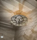 Copper Ceiling Lamp moroccan lamps moroccan style lamps Handcrafted brass chandelier Moroccan brass chandelier Brass ceiling light fixture Brass dining room chandelier Industrial brass chandelier Decorative ceiling lighting Classic brass chandelier